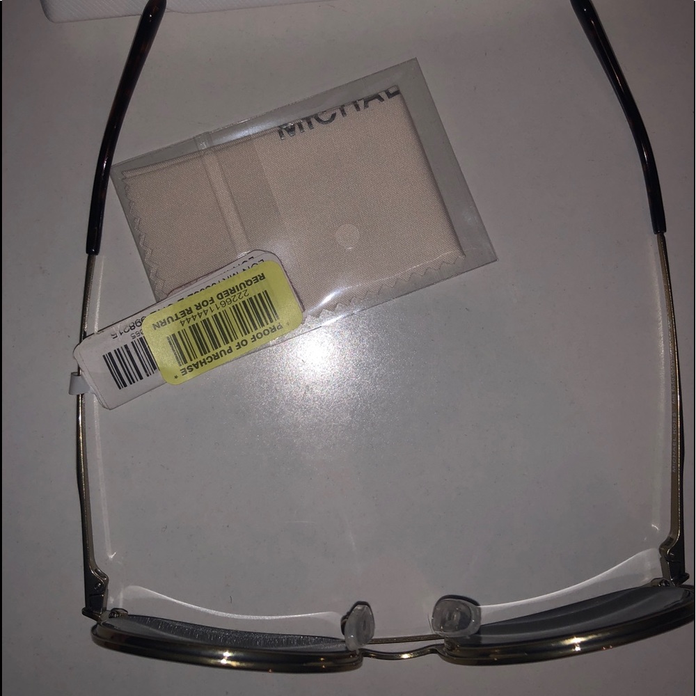 NWT MICHAEL KORS Grayton Liquid Gold Sunglasses - Picture 8 of 9